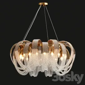 Pelagia crystal round chandelier